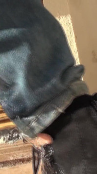 Jeans Piss Orgasm! When the Bladder Is Full to the Brim!