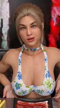 Office Perks: Lunch with Super Sexy Blondie with Big Boobs - Episode 10
