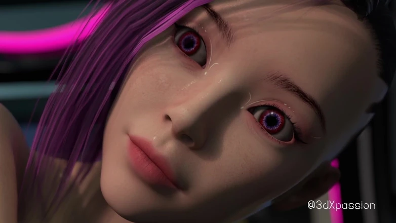 3dxpassion: VR Nexus 3 Neon Dreams - Busty Cyberpunk Babe cavalca duramente in...