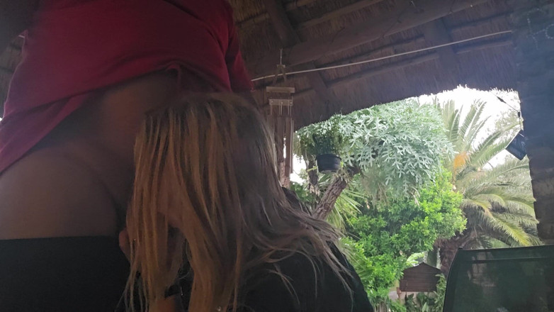 Sparowdox: 18 Year Old Sucking Cock Outdoor at Holiday Resort
