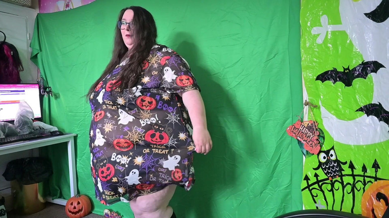 SSBBWLadyBrads: Ssbbw Halloween-modevangbeurt voor grote lichamen