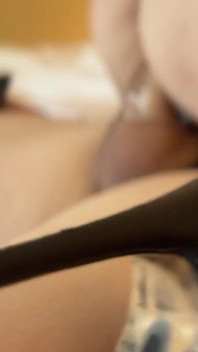 Mistress Kora Bell Punishes Trans Toy: Creampie Clean-up & Foot Worship After Defiance