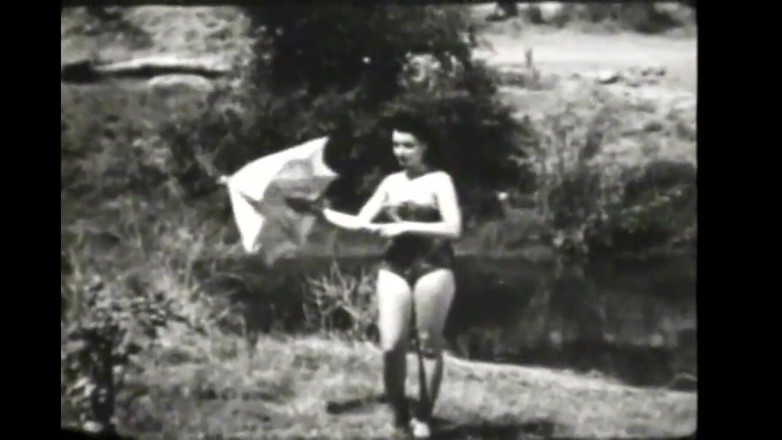 Vintage megastore: Retro schwarz-weiß-erotischer porno-spot (kompletter film)