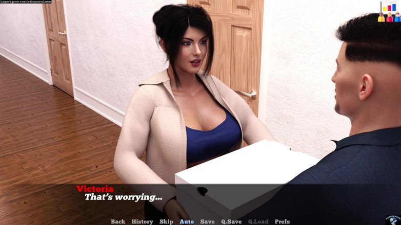 Porngame201: Victoria dans une grosse ville, mise à jour n° 17, à ne pas...