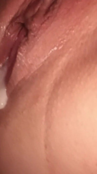 Polish MILF Creampie Close up