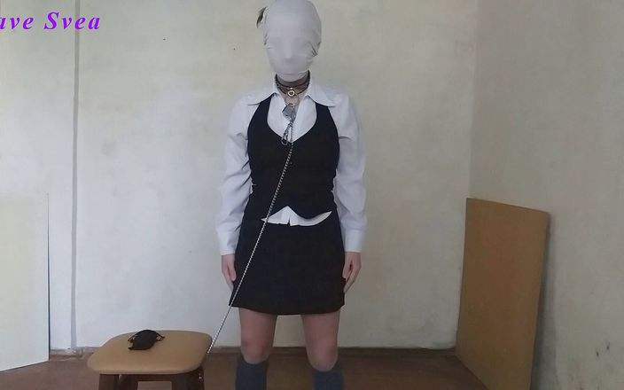 Angel Slave Svea - Homemade BDSM: गुलाम लड़की की खुद की सजा