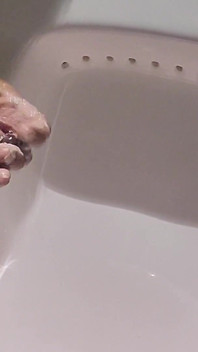Horny Office Worker Sneaks Into Washroom to Masturbate After a Long Day