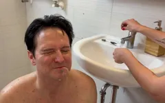 Lesbian Bathroom Humiliation!