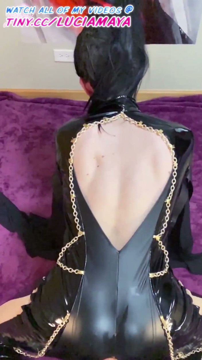 Lucia Maya: Sexy TS Bayonetta POV Suck &amp; Fuck with Slo-mo 'witch Time' Ass...