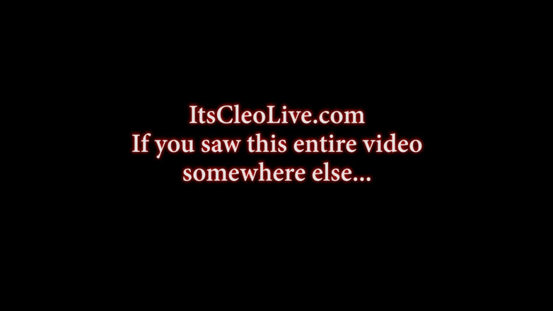 Cleo: Tight Babe Cleo Pounds Her Pussy in Shower!