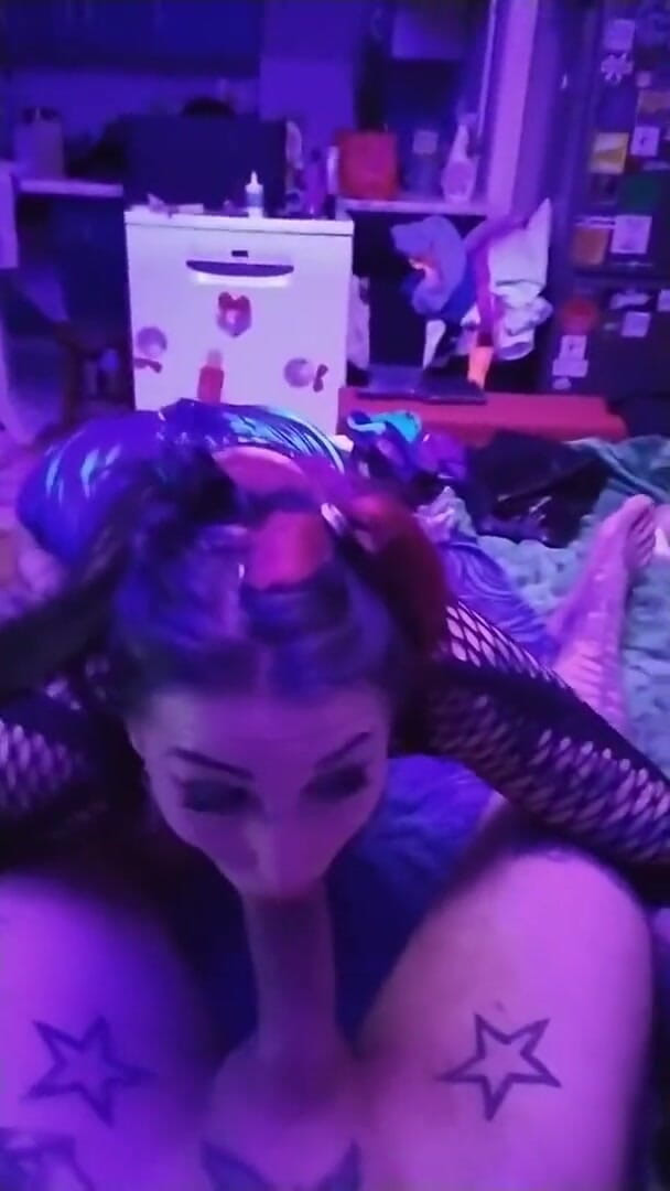 KatrixandCaliforniaLatex: Katrix hot compilation latex,ass,sucking dick.