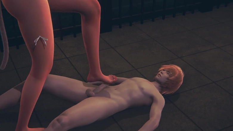 Yaoitube: Yaoi Femboy - ногами сисси Нобу