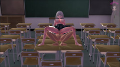Velvixian: Hard Fucking Huge Tits Teen in Classroom