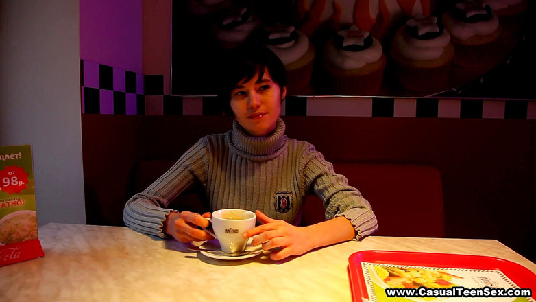 Casual Teen Sex: Casual sex after coffee