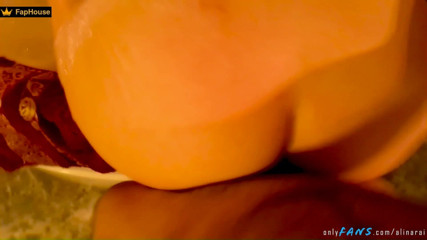 Alina Rai: Caught my stepdaughter with a cute toy in the ass...