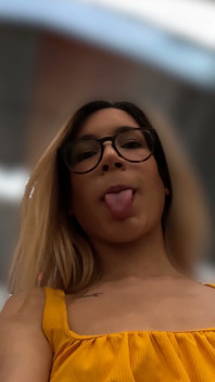 Wetting in Shopping Mall Pee and Mouth Piss