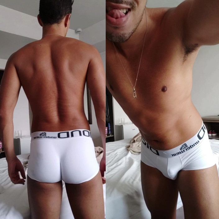 SEX GAY AMATEUR: 내 하얀 팬티 마음에 들었어?
