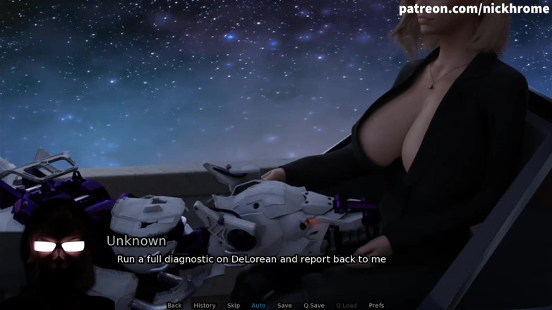 Visual Novels: Sexbot - Hot MILF Jerking off in My Room