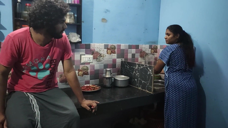 Vaigavarun45: Step Son Seduce and Hard Fuck with Step Mom While...