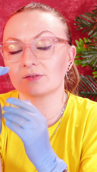 Asmr Video with Medical Nitrile Gloves
