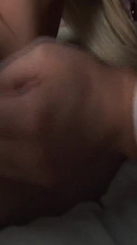 Blonde Babe Devours Brunette's Wet Pussy in Steamy Lesbian Romp