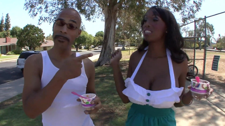 Radical Interracial: hot ebony ass and BBC