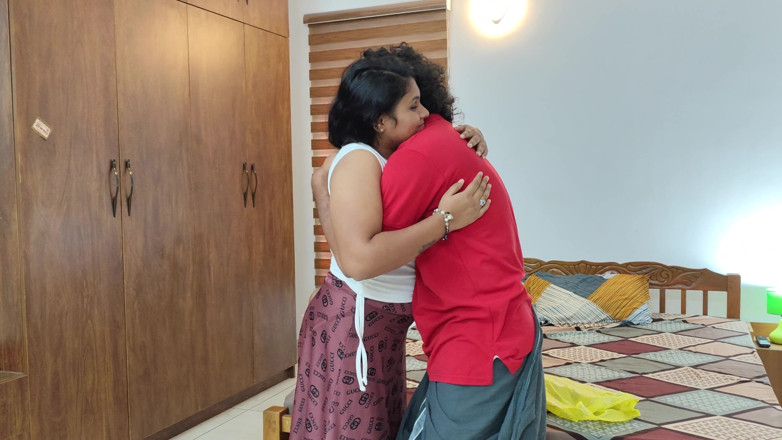 Vaigavarun45: Girl and Electrician Hot Fuck While She Was Alone at...