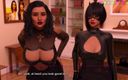 Porny Games: Shut Up And Dance Halloween - Megan e Sarah em roupas...