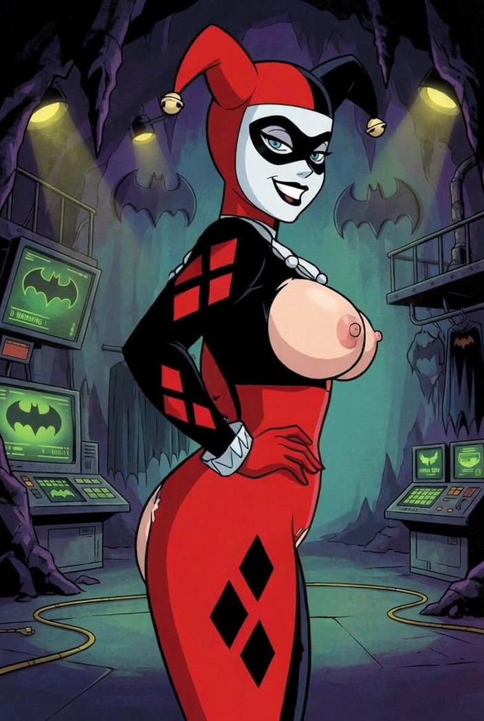 L6RD7BLU3 AI: Tight Bald Ass Pussy Harley Quinn Teasing