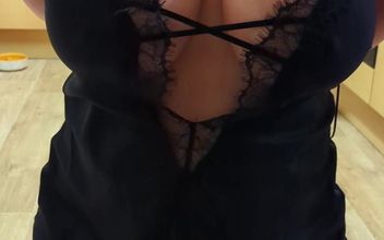 Free Massaging and Playing with My Big Natural Tits for You