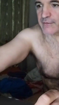 Abundant Cum on Feet and Armpits and Open Ass in a Long Live Show