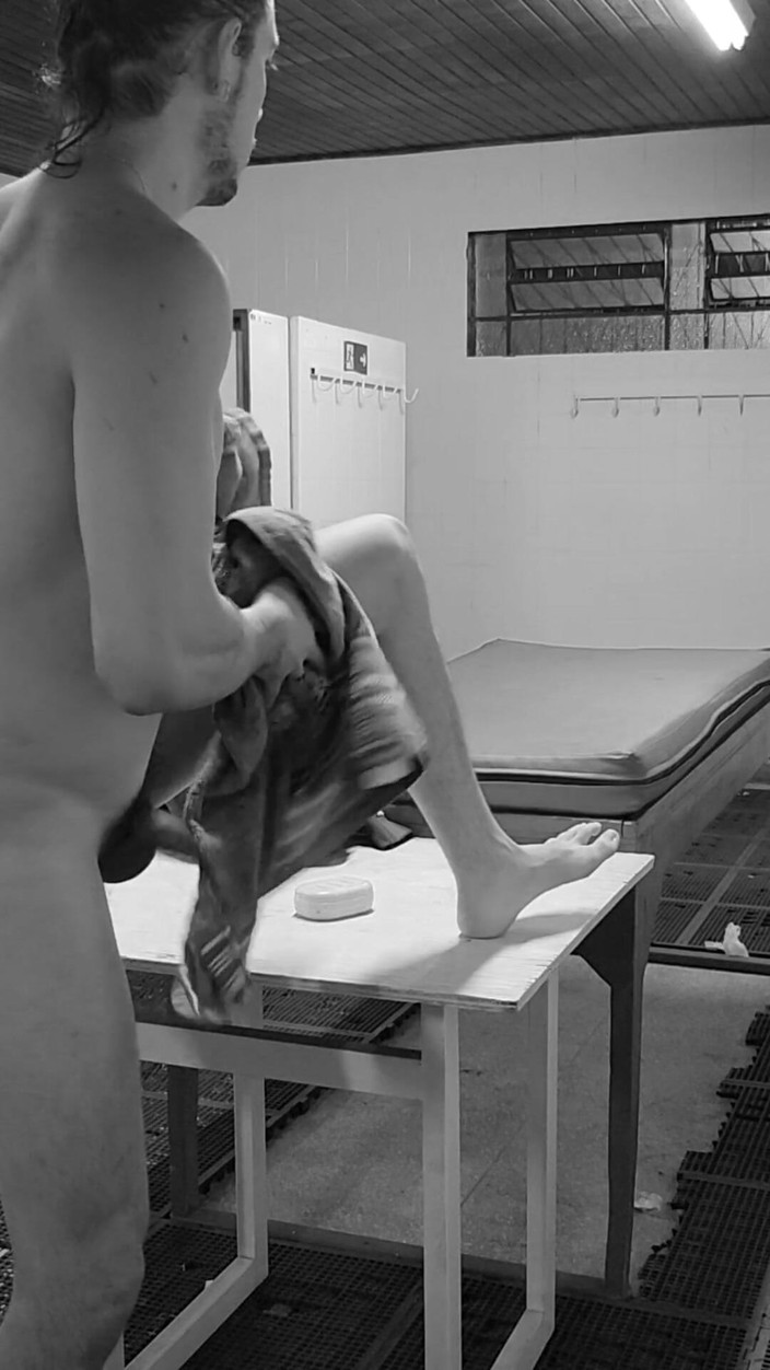 Hakam: Hunk Bloke Ručník Drop Show