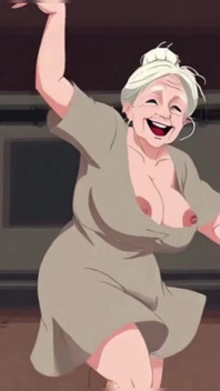 Ai de dibujos animados milf mix
