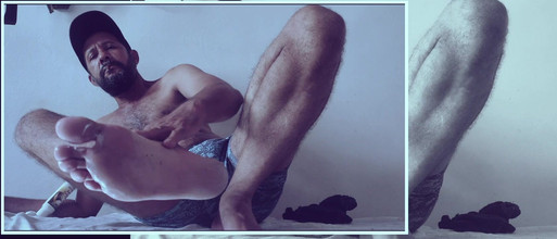 Stink HairyMale: Fetiche de pies