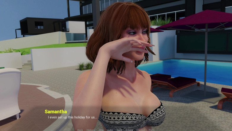 3D Cartoon Porn: Away from home - liam ngentot samantha di kamarnya waktu suaminya...