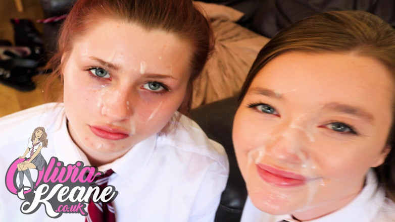 Olivia Keane: Olivia Keane y Shi masturbándose una maestra