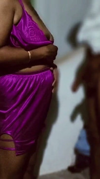Indian Desi Bhabhi Pink Night Dress Me Chodai Kiya