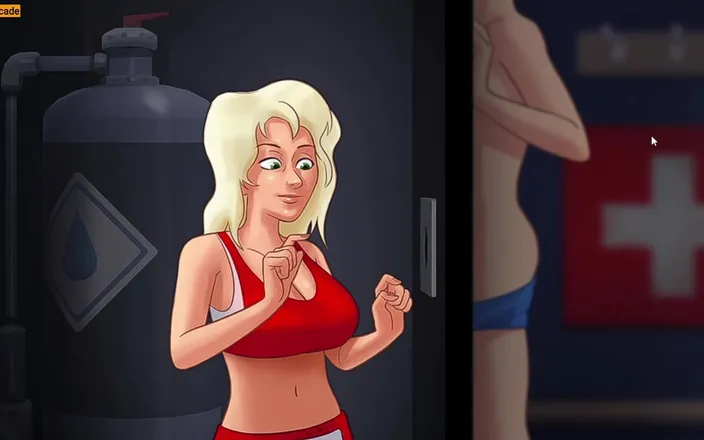 LewdArcade: Summertime Saga Cookie Jar - Cassie All Sex Scenes Collection [16:9 Resolution]