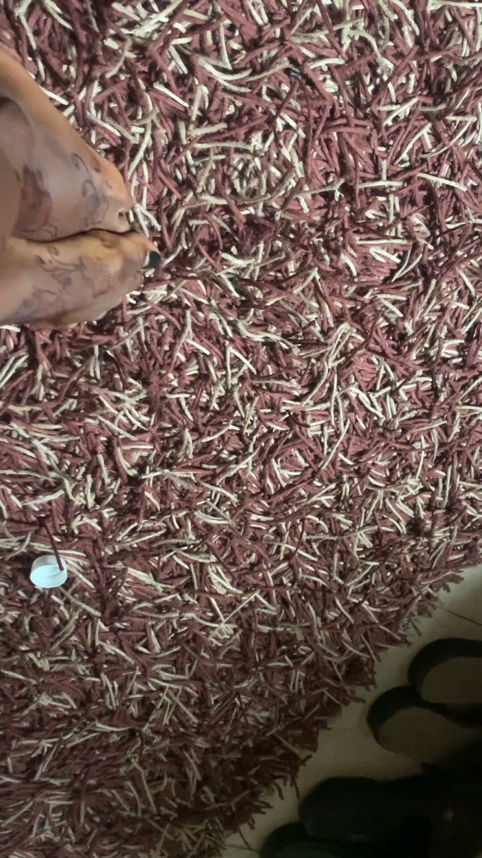Browngurl234: 火辣乌木宝贝足部按摩部分