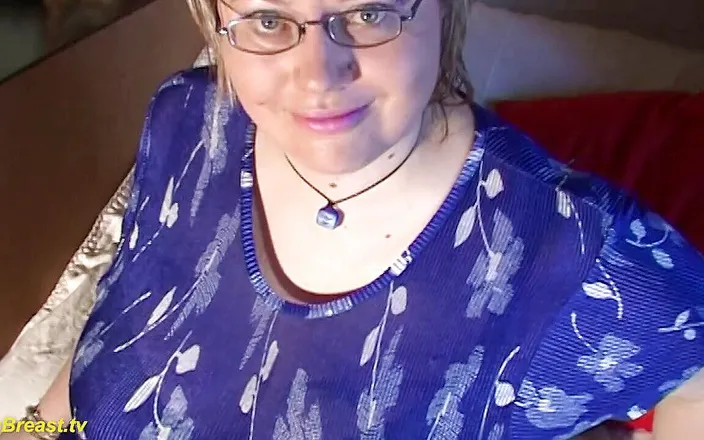 Big Breast: Horny BBW mature plays with her extreme monster tits