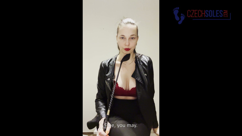 Czech Soles - foot fetish content: Boots Domination with JOI Instructions, POV