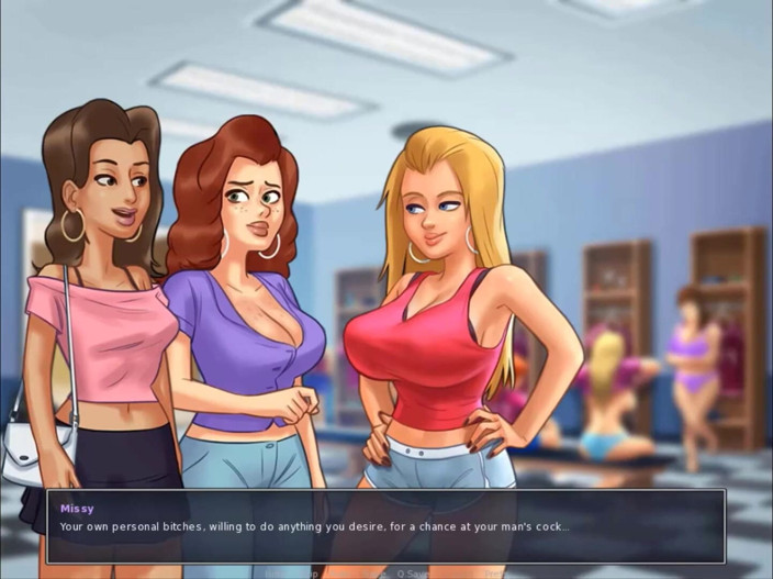 Cartoon Play: Summertime Saga part 226 - menyembunyikan seks liar dalam loker kolej