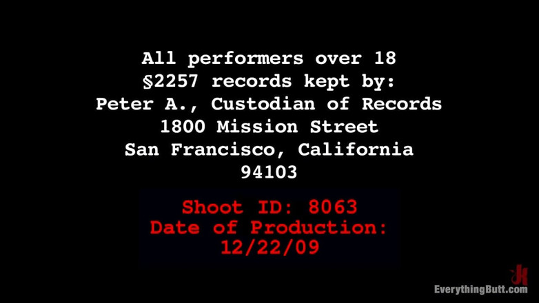 Everything Butt by Kink: Анальні витівки: медсестра Боббі Старр