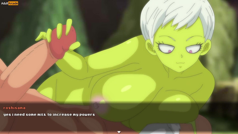 LewdArcade: Dragon boll z Cila parodia gioco di sesso - Super troia...