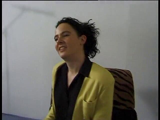 Lucky Cooch: Busty brunette chick gets banged at the casting