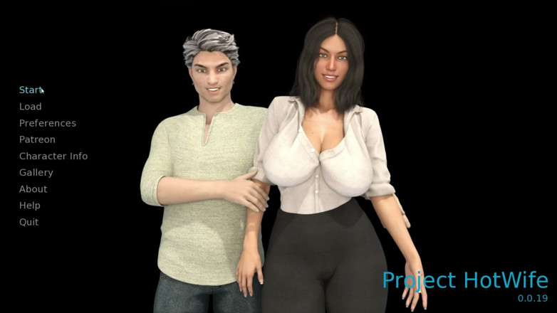 Porny Games: Istri hot proyek - orgasme asli pertama kali setelah bertemu Jenny (1)