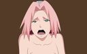 Hentai ZZZ: Naruto: Sakura missionária fodendo