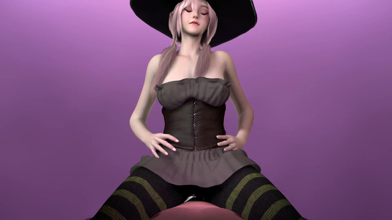 PixelAftDark: Танець корейської відьми на колінах (їзда на Хеллоуїн, відео від першої особи)