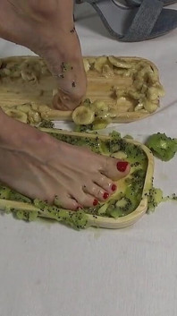 I Trample the Fruit with My Feet. Lick My Legs
