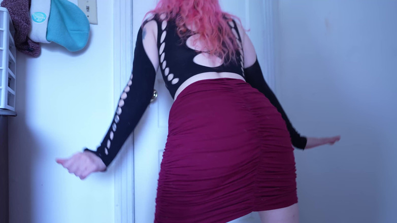 lilredvelvettt: Mini Skirt Try on Haul for Cuck